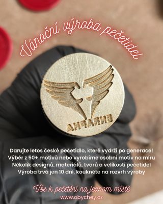 Hurá! 🥳 Navýšila jsem četnost výroby! Co to znamená? 🤩 Od října vyrábím pečetidla každý týden, a tak v neděli musím mít...