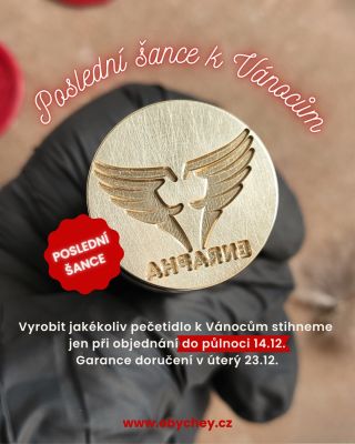 🎁 Přejete si darovat pečetidlo jako osobní dárek někomu blízkému? 🖤 Jak víte, vyrábíme poctivá česká pečetidla, což...